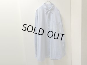 画像1: 90'S RALPH LAUREN STRIPE PATTERN L/S COTTON SHIRTS（ラルフローレン 織りストライプ柄 長袖 コットン シャツ）JEROME（XL）