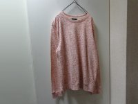 A.P.C. REPEATING PATTERN CREW-NECK SWEAT（アーペーセー 総柄仕様 クルーネック スウェット）NON WASH（L）