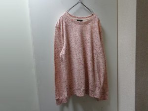 画像1: A.P.C. REPEATING PATTERN CREW-NECK SWEAT（アーペーセー 総柄仕様 クルーネック スウェット）NON WASH（L）