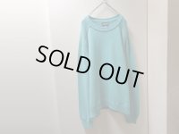 90'S LAND'S END MIDDLE-GAUGE COTTON KNIT SWEATER（ランズエンド ミドルゲージ仕様 コットン ニット セーター）MADE IN USA（L）