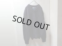 00'S RALPH LAUREN V-NECK LOW GAUGE WOOL KNIT SWEATER（ラルフローレン Vネック仕様 ローゲージ ウール ニット セーター）（XL）