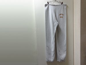 画像1: 80'S Champion REVERSE WEAVE SWEAT PANTS（チャンピオン 油性プリント リバースウィーブ スウェットパンツ）MADE IN USA （L）