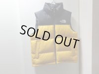 00'S THE NORTH FACE NUPTSE FILLPOWER 700 RIP-STOP DOWN VEST(ノースフェイス ヌプシ フィルパワー700 リップストップナイロン ダウン ベスト)（L）