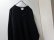 画像2: 90'S CASHMERE STUDIO V-NECK HI GAUGE BLACK CASHMERE × WOOL KNIT SWEATER（カシミアスタジオ Vネック仕様 ハイゲージ 黒 カシミア × ウール混紡ニット セーター）MADE IN SCOTLAND（XL）