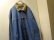 画像2: 90'S Levis STONE WASH INDIGO DENIM LONG COAT（リーバイス ストーンウォッシュ加工 インディゴデニム ロング丈コート）MADE IN USA（XL）