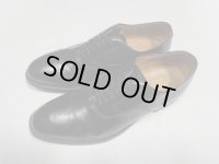 JOHNSTON & MURPHY OPTIMA STRAIGHT TIP LEATHER SHOES（ジョンストン & マーフィー オプティマ ストレートチップ ＋ 内羽根仕様 レザーシューズ）MADE IN USA（US10-D）