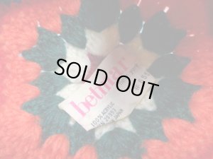 画像6: 70'S betmar ACRYLIC KNIT CASQUETTE（ベトマー ボンボン付き アクリル ニット キャスケット帽）MADE IN JAPAN