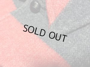 画像3: 90'S BROOKS BROTHERS WIDE BORDER PATTERN MELTON COAT（ブルックスブラザーズ 太ボーダー柄 ハーフ丈仕様 メルトン コート）MADE IN ENGLAND（L）　