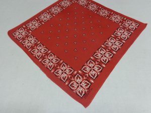 画像2: 70'S FAST COLOR COTTON BANDANNA（ファストカラー 表示入り コットン バンダナ）