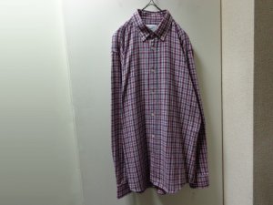 画像1: OUR LEGACY CHECK PATTERN L/S FLANNEL SHIRTS（アワーレガシー ボタンダウン仕様 チェック柄 長袖 フランネルシャツ）MADE IN PORTUGAL（XL）