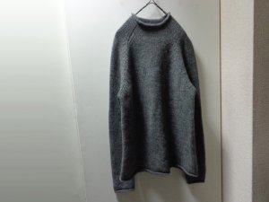 画像1: 00'S J.CREW ROLL-NECK LOW GAUGE WOOL KNIT SWEATER（Jクルー ロールネック仕様 ローゲージ ウール ニット セーター）（M）