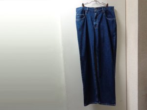 画像1: 00'S Levis silverTab STRAIGHT + RELAXED FIT INDIGO DENIM PANTS（リーバイス シルバータブ ストレート + リラックスフィット インディゴ デニム パンツ）DEAD STOCK（実寸W35 × L34）