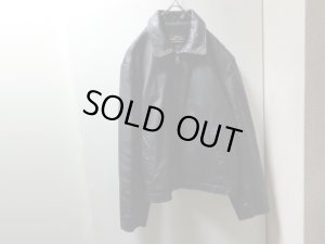 画像1: 90'S BANANA REPUBLIC LEATHER SPORTS JACKET WITH FLANNEL LINER（バナナリパブリック フランネル裏地付き 本革 スポーツジャケット）（M）