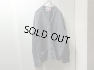 画像1: 70'S Jantzen MIDDLE-GAUGE WOOL KNIT CARDIGAN WITH POCKET（ジャンセン ポケット付き ミドルゲージ仕様 ウール ニット カーディガン）MADE IN USA（L）