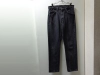 90'S Levis 505 BLACK DENIM PANTS（リーバイス 505 黒デニム パンツ）MADE IN USA（実寸W31 × L30）