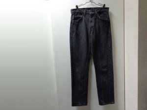 画像1: 90'S Levis 505 BLACK DENIM PANTS（リーバイス 505 黒デニム パンツ）MADE IN USA（実寸W31 × L30）