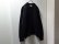 画像1: 60'S Brent Wood ZIP UP BLACK WOOL × POLYESTER KNIT SWEATER（ブレントウッド ジップアップ仕様 黒 ウール × ポリエステル混紡 ニット セーター）NYNCO製 アルミジップ（M） (1)