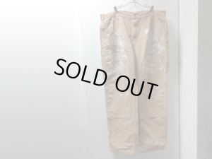 画像1: 00'S Carhartt DOUBLE KNEE DUCK PAINTER PANTS WITH PAINT STAINS（カーハート ダブルニー仕様 ダック素材 ペインターパンツ）MADE IN USA（実寸W39 × L31）