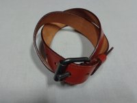 90'S UNITED COLORS OF BENETTON COW LEATHER BELT（ユナイテッド カラーズ オブ ベネトン 牛革 ベルト）MADE IN ITALY（75）