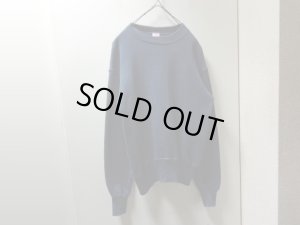 画像1: 60'S SEARS PILGRIM CREW-NECK PLAIN SWEAT（シアーズ ピルグリム クルーネック仕様 無地 スウェット）長リブ仕様（M）