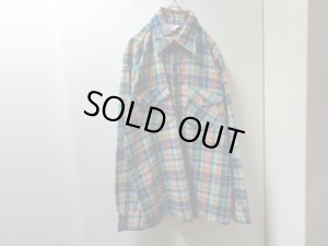 画像1: 70'S FROSTPROOF CHECK PATTERN L/S HEAVEY FLANNEL SHIRTS（フロストプルーフ チェック柄 長袖 ヘヴィー フランネル シャツ）NON WASH（16 1/2）