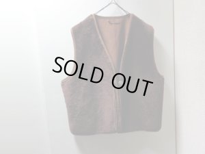 画像1: 00'S RALPH LAUREN INSIDE OUT MOUTON VEST(ラルフローレン インサイドアウト仕様 ムートン ベスト）MADE IN ITALY（W-3X）