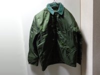 81'S U.S. NAVY EXTREME COLD WEATHER IMPERMEABLE NYLON DECK JACKET（1981年製 U.S. ネイビー エクストリーム コールド ウェザー インパーミアブル ナイロン デッキジャケット）（M）