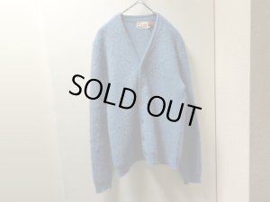 画像1: 60'S Barclay MOHAIR KNIT CARDIGAN（バークレー モヘア ニット カーディガン）毛足長め（M）