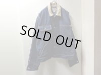 90'S RALPH LAUREN INDIGO TRACKER DENIM JACKET（ラルフローレン インディゴデニム トラッカージャケット）1〜2WASH（L）