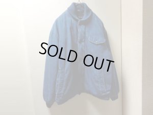 画像1: 90'S RALPH LAUREN INDIGO DENIM JACKET WITH QUILTING LINER（ラルフローレン 中綿入りキルティング裏地付き インディゴデニム ジャケット）（M）