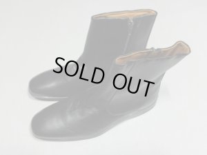 画像1: 00'S Cole Haan SIDE ZIP LEATHER BOOTS WITH NIKE AIR SOLE（コールハーン ナイキ エアソール仕様 サイドジップ 本革 ブーツ）DEAD STOCK（US9.5-M）