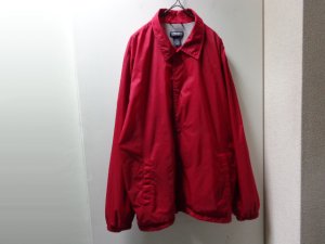 画像1: 90'S LAND'S END NYLON COACH JACKET（ランズエンド ナイロン コーチジャケット）カットソー素材裏地付き(L)　