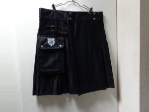 画像1: 00'S DAMN NEAR KILT'EM COTTONTWILL QUILT SKIRT（コットンツイル キルト スカート）（実寸W37.5）