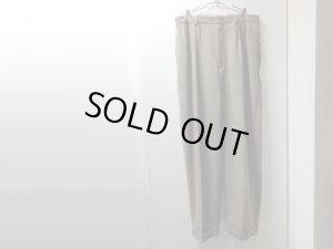画像1: 90'S RALPH LAUREN WIDE COTTON SLACKS（ラルフローレン ワイド仕様 コットン スラックス）（実寸W34 × L31.5）