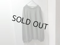 90'S Eddie Bauer MIDDLE-GAUGE COTTON KNIT SWEATER（エディーバウアー 白タグ ミドルゲージ仕様 コットン ニット セーター）NON WASH（L）
