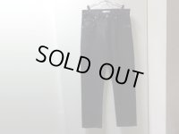 HELMUT LANG SLIM FIT 5 POCKETS BLACK DENIM PANTS（ヘルムートラング スリムフィット 5ポケット仕様 黒デニム パンツ）MADE IN ITALY（実寸W32 × L29）　
