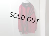 90'S adidas TOTAL PATTERN L/S SOCCER SHIRTS（アディダス 総柄仕様 長袖 サッカーシャツ）MADE IN USA（L）