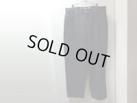 90'S Levis silverTab BAGGY FIT BLACK DENIM PANTS（リーバイス シルバータブ バギー仕様 黒デニム パンツ）MADE IN USA（実寸W37 × L30.5）