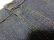 画像3: 60'S MONGOMERY WARD 5POCKETS VAT DYE INDIGO DENIM PANTS（モンゴメリーワード 5ポケット仕様 バットダイ インディゴデニム パンツ）片耳付き（実寸W34 × L30）
