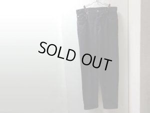 画像1: 00'S Levi's 560 LOOSE FIT TAPERED LEG BLACK DENIM PANTS（USA製 リーバイス 560 ルーズフィット & テーパード仕様 黒デニム パンツ）DEAD STOCK（実寸W36 × L32.5）