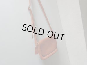 画像1: OLD COACH LEATHER SHOLDER BAG（オールド コーチ 本革 ショルダーバッグ）