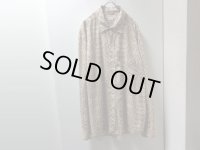 00'S J.CREW REPITING PATTERNE L/S COTTON SHIRTS（J.クルー 総柄仕様 長袖 コットン シャツ）（XL）