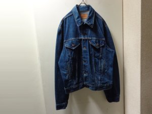 画像1: 80'S Levi's 71506 0216 INDIGO DENIM TRACKER JACKET（リーバイス 71506 0216 インディゴ デニム トラッカージャケット）MADE IN USA（46L）