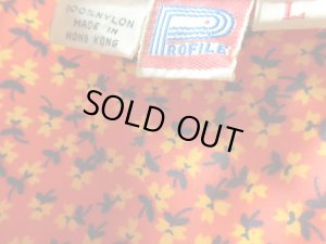 画像3: 70'S PROFILE FLOWER PATTERN L/S NYLON SHIRTS（プロファイル 花総柄仕様 長袖 ナイロン シャツ）(L)　
