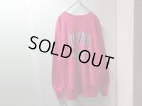 90'S Champion REVERSE WEAVE CREW-NECK SWEAT(チャンピオン リバースウィーブ 2段油性プリント入り クルーネック仕様 スウェット)MADE IN USA（L）
