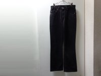 00'S Levis 517 BOOTS CUT BLACK DENIM PANTS（リーバイス 517 ブーツカット仕様 黒 デニム パンツ）MADE IN MEXICO（実寸W31 × L30）