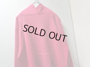 画像2: 50'S UNKNOWN SUN FADED PULLOVER PLAIN SWEAT PARKA（日焼け + 褪せ 被り仕様 無地 スウェット パーカー）長リブ仕様（XL位）