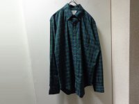 80'S L．L．Bean TARTAN CHECK PATTERN L/S COTTON SHIRTS（L．L．ビーン タータンチェック柄 ボタンダウン仕様 長袖 100%コットン シャツ）MADE IN USA（M）