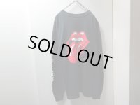 98'S THE ROLLING STONES SPRINT TOUR L/S T-SHIRTS（1998年製 ローリングストーンズ スプリントツアー 長袖Tシャツ）MADE IN USA（XL）