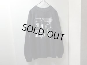 画像1: 80'S THE BEATLES CREW-NECK SWEAT（ビートルズ クルーネック仕様 スウェット）黒（L位）